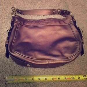 Gold like new Coach purse