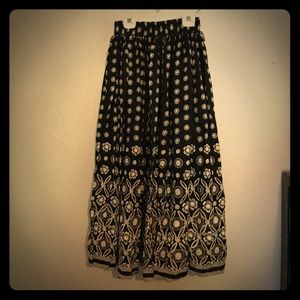 Vintage midi skirt