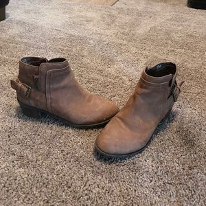 Madden Girl brown booties