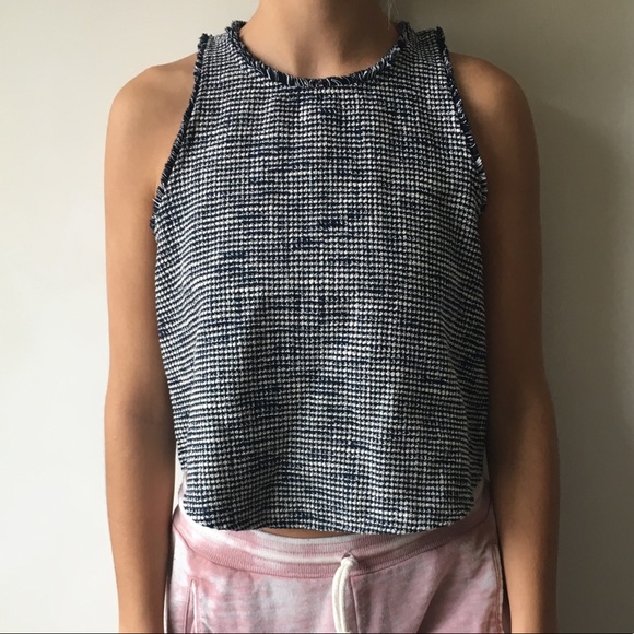 Zara Tops - Zara Tweed Tank Top (Never Worn)
