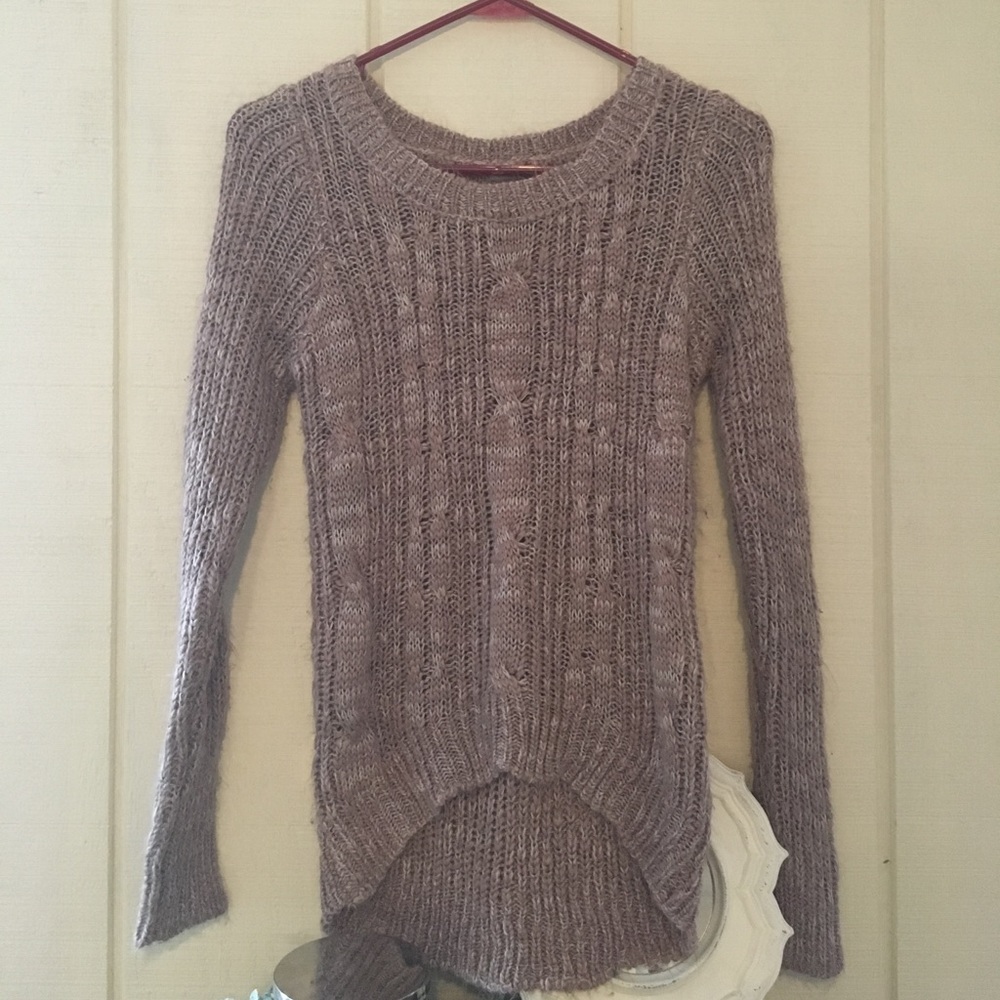 VERY SOFT!! Mauve sweater