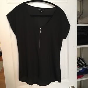 Classic black blouse