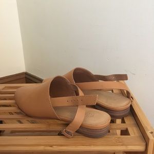Madewell "Callie" slipper flat in leather size 6.5