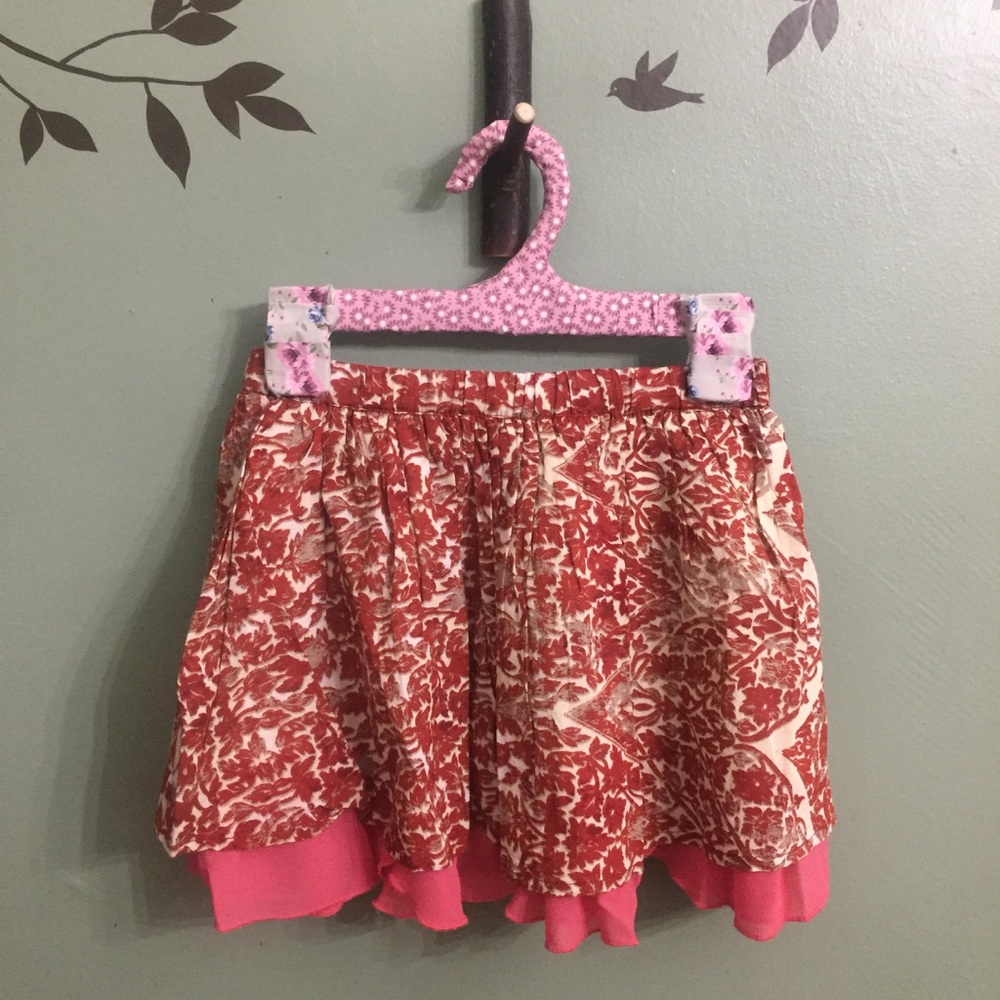 🎉HP🎉NWT Mimi & Maggie "Red Earth" Skirt, 5