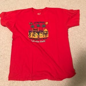 men's tshirt from haiti