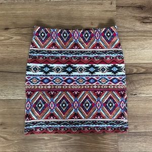 High Waisted Mini Skirt