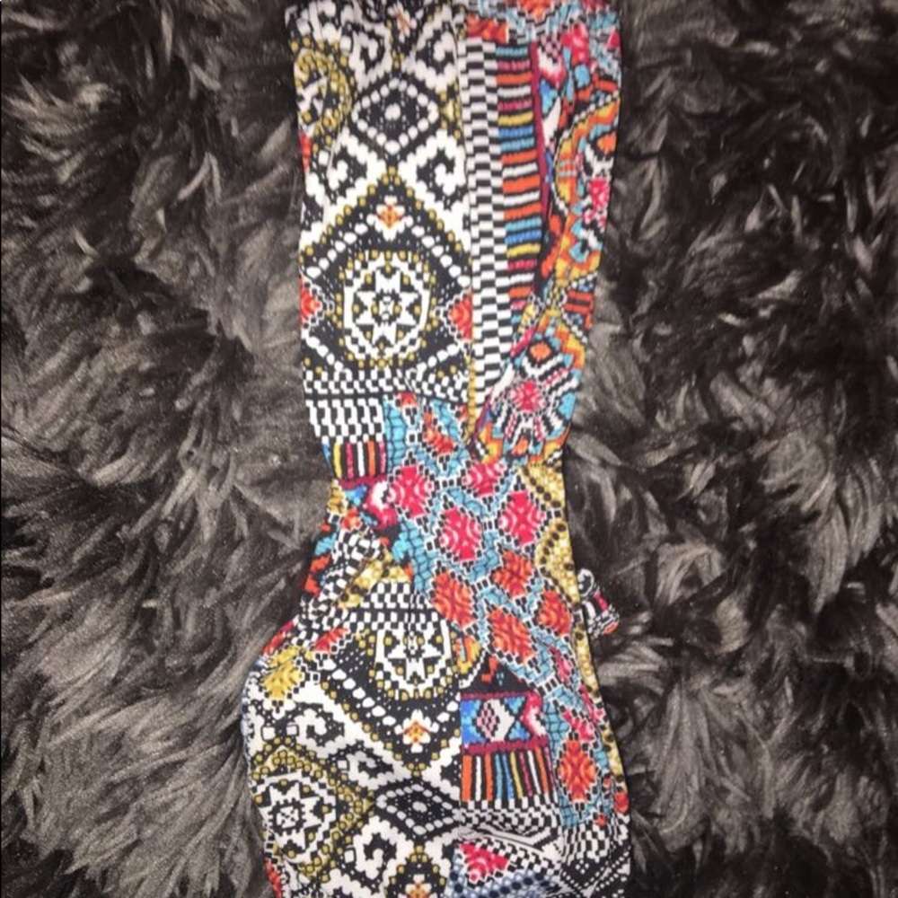 Aztec bathing suit top