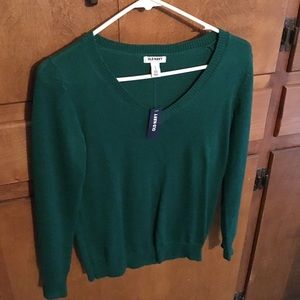Old navy green sweater
