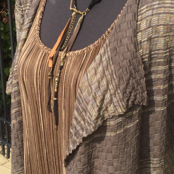 Nic & Zoe Silk rayon cotton cardigan knit S - M - Picture 2 of 8