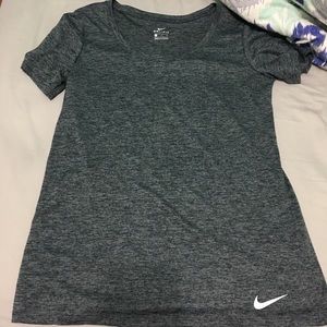 Scoop neck Nike top