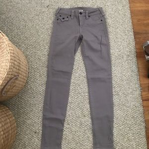 Purple True Religion skinny jeans worn ONCE