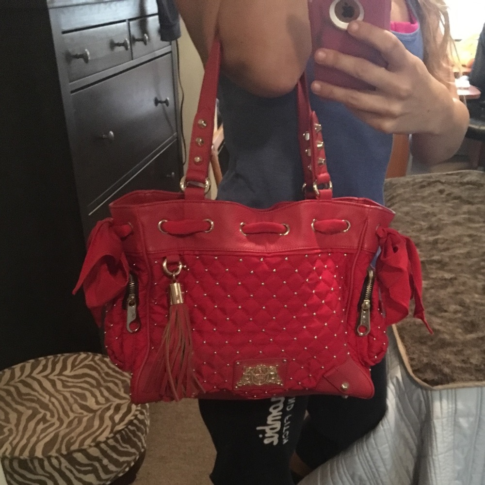 Red Juicy Couture Large Purse