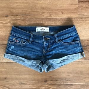 Hollister Low Rise Jean Shorts