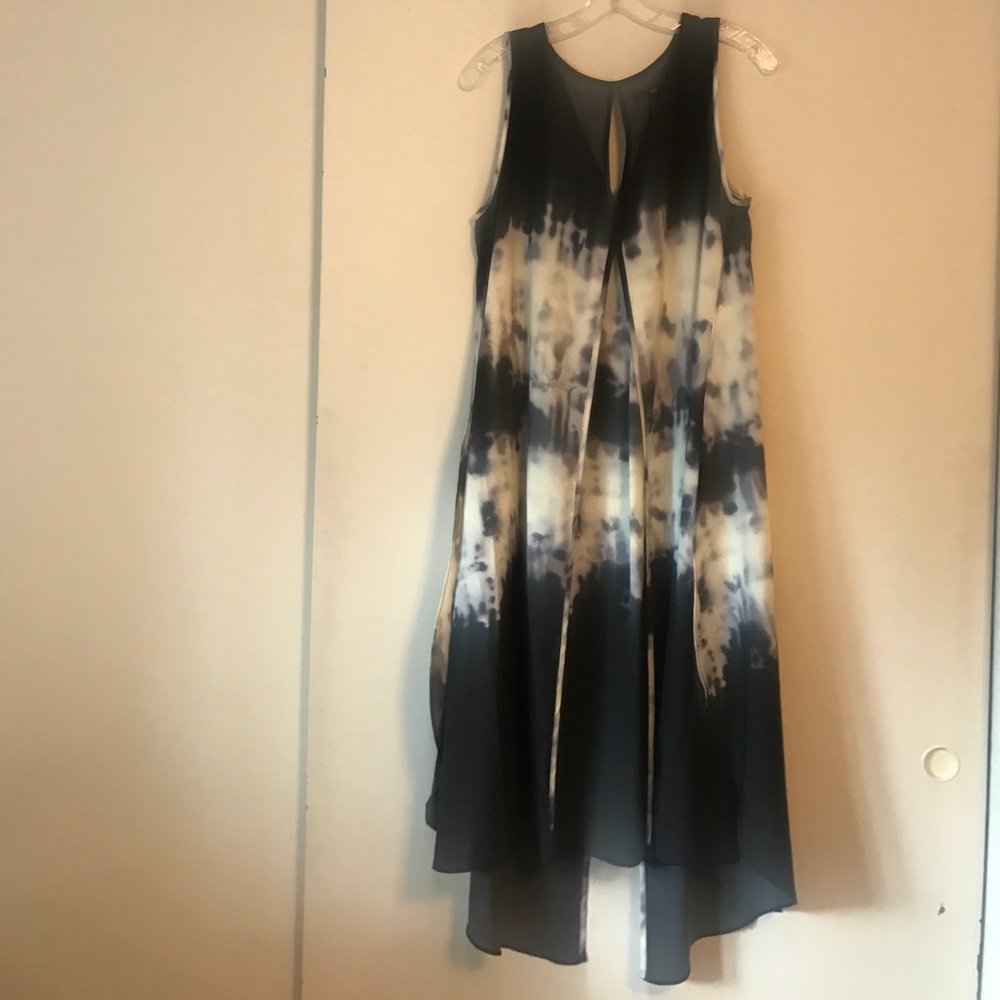 Black and White Patterned Dress