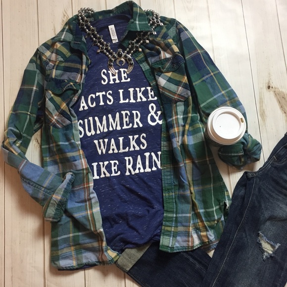 ❗️Last 2! M, XL Drops of Jupiter lyric tee - Picture 2 of 2