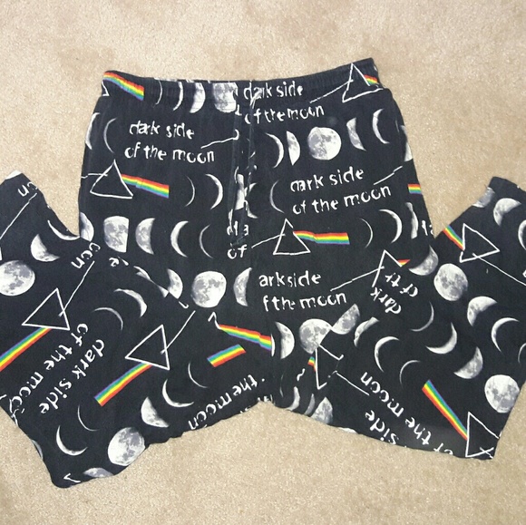 Dark side of the moon pajama pants Clearance