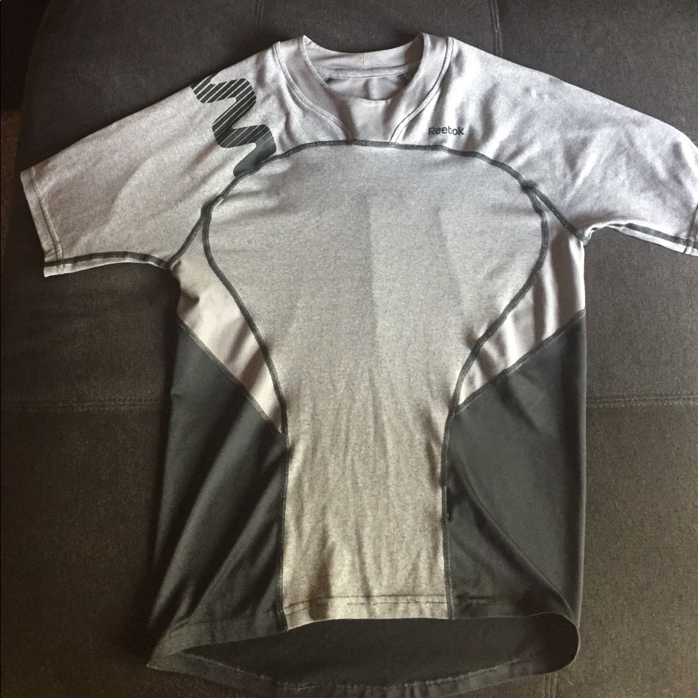 Men's Reebok athletic shirt in grey
