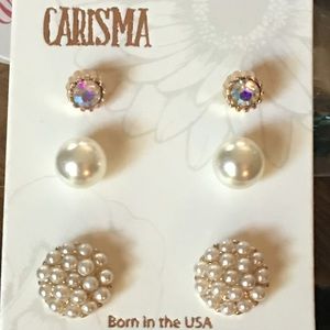 Jewelry - 🍑Stud earring set of 3🍑 Jewelry - 🍑Stud earring set of 3🍑