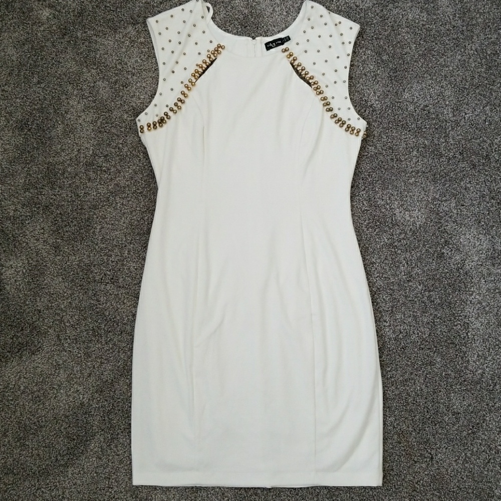 White/Cream Party Dress