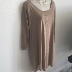 NWOT Long Tunic Top