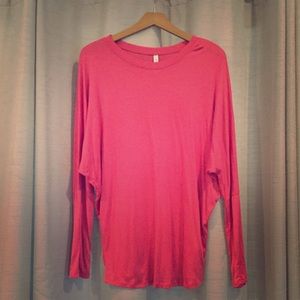 Athletic USA dolman top