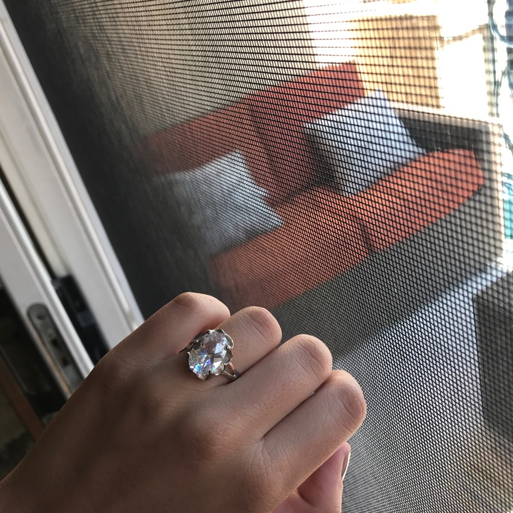 Gorgeous crystal ring from Mexico