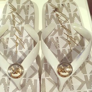 Michael Kors flip flops