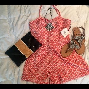 NWT BB Dakota coral romper
