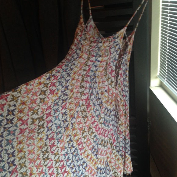 🍏FREE PEOPLE- Handmade Floral Print Midi Dress - Picture 5 of 8