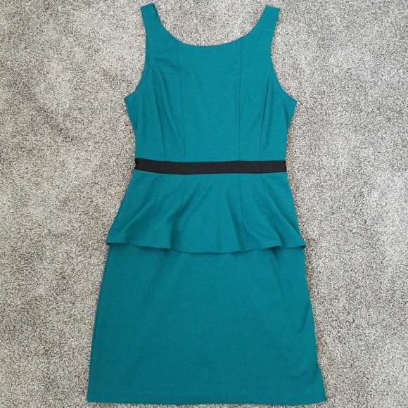 Turquoise Party Dress - Picture 1 of 3