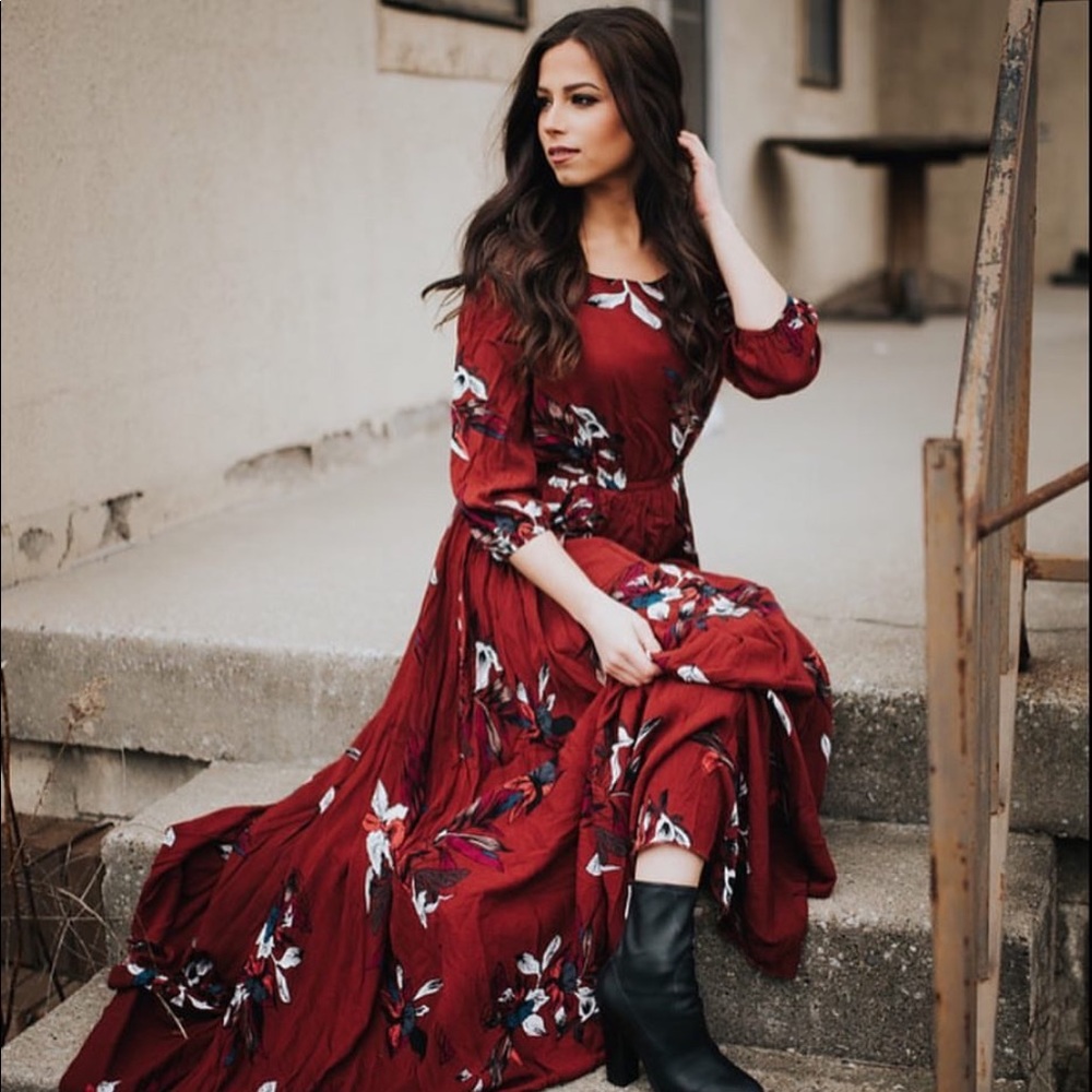 Gorgeous Floral Maxi
