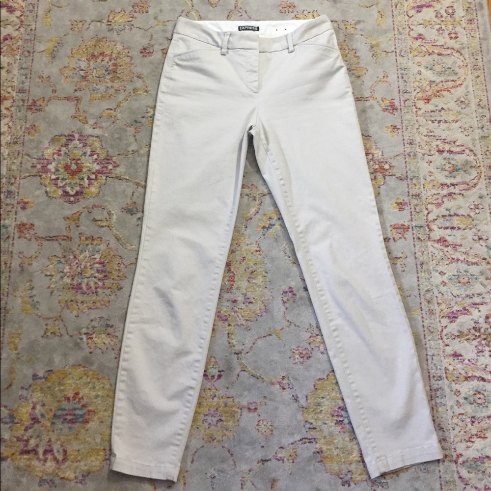 Express khakis size 0
