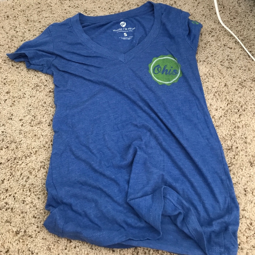 V neck Ohio shirt