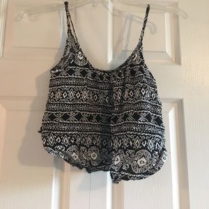 Flowy crop top