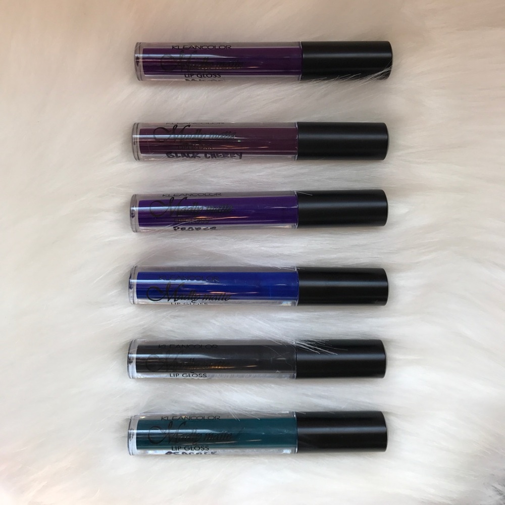 Dark wild gothic liquid lipstick shades