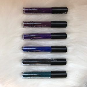 Dark wild gothic liquid lipstick shades