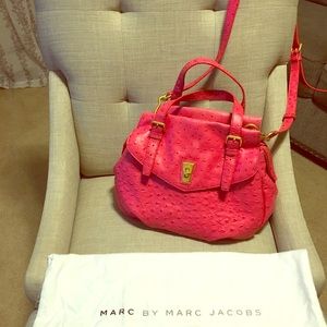 Marc by Marc Jacobs Genuine Ostrich Leather Purse