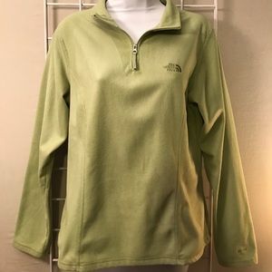 North Face quarter zip top