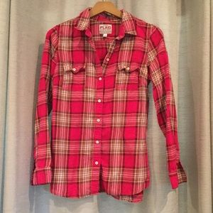 Old Navy plaid button up