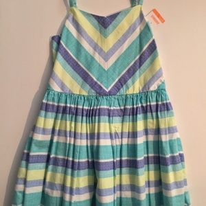 Gymboree NWT Girls adorable strip dress Gymboree NWT Girls adorable strip dress