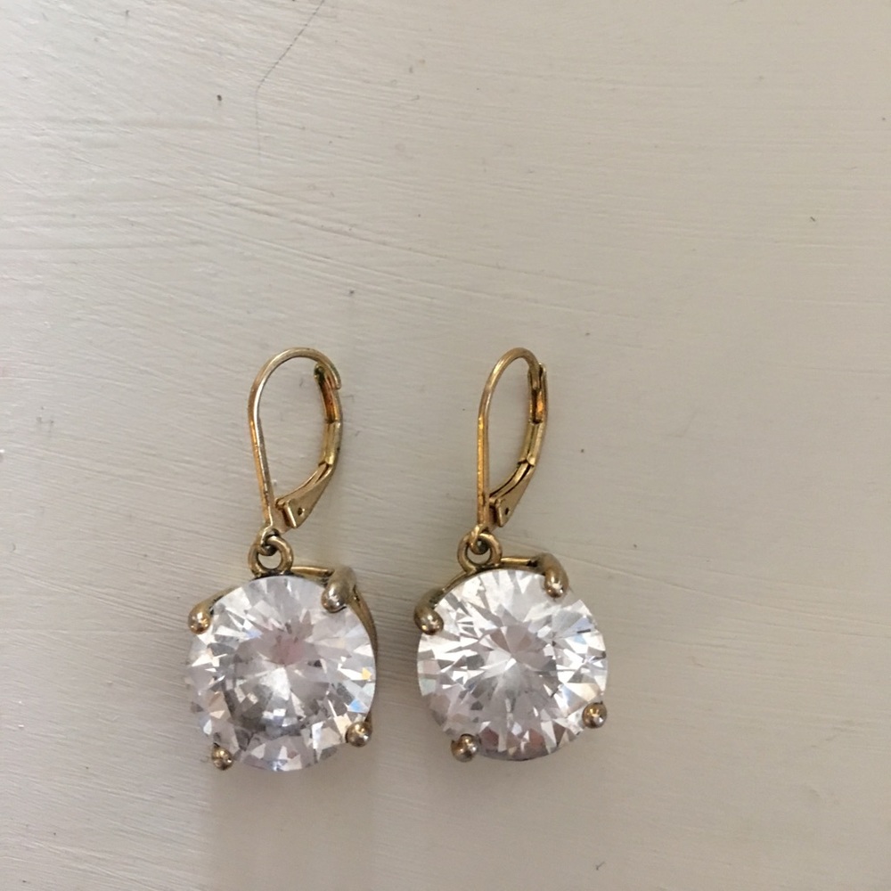 Kate Spade oversized drop earrings
