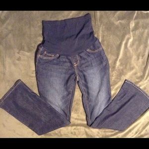 Motherhood Maternity- Indigo Blue - Small Pants