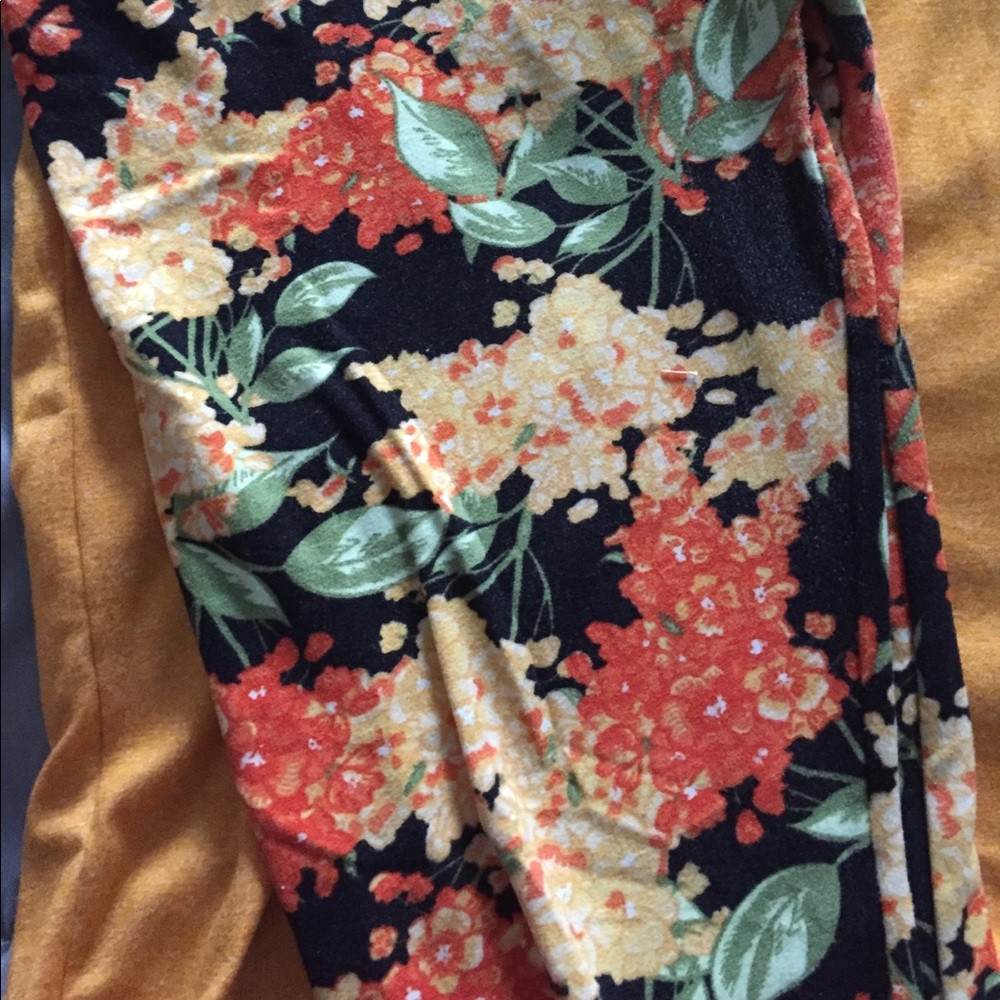 Gorgeous fall OS leggings