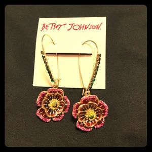 Betsey Johnson Flower Earrings Betsey Johnson Flower Earrings