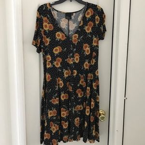SunFlower Dress - Plus Size