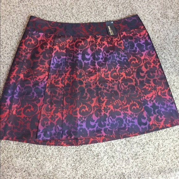 Lane Bryant Dresses & Skirts - New! Lane Bryant Patterned Pleated Skirt