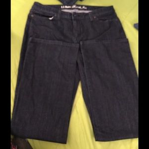 L.L. Bean jeans size 16 tall dark color