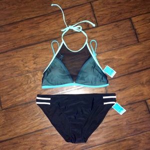 Collections by Catalina Mesh Detail String Bikini