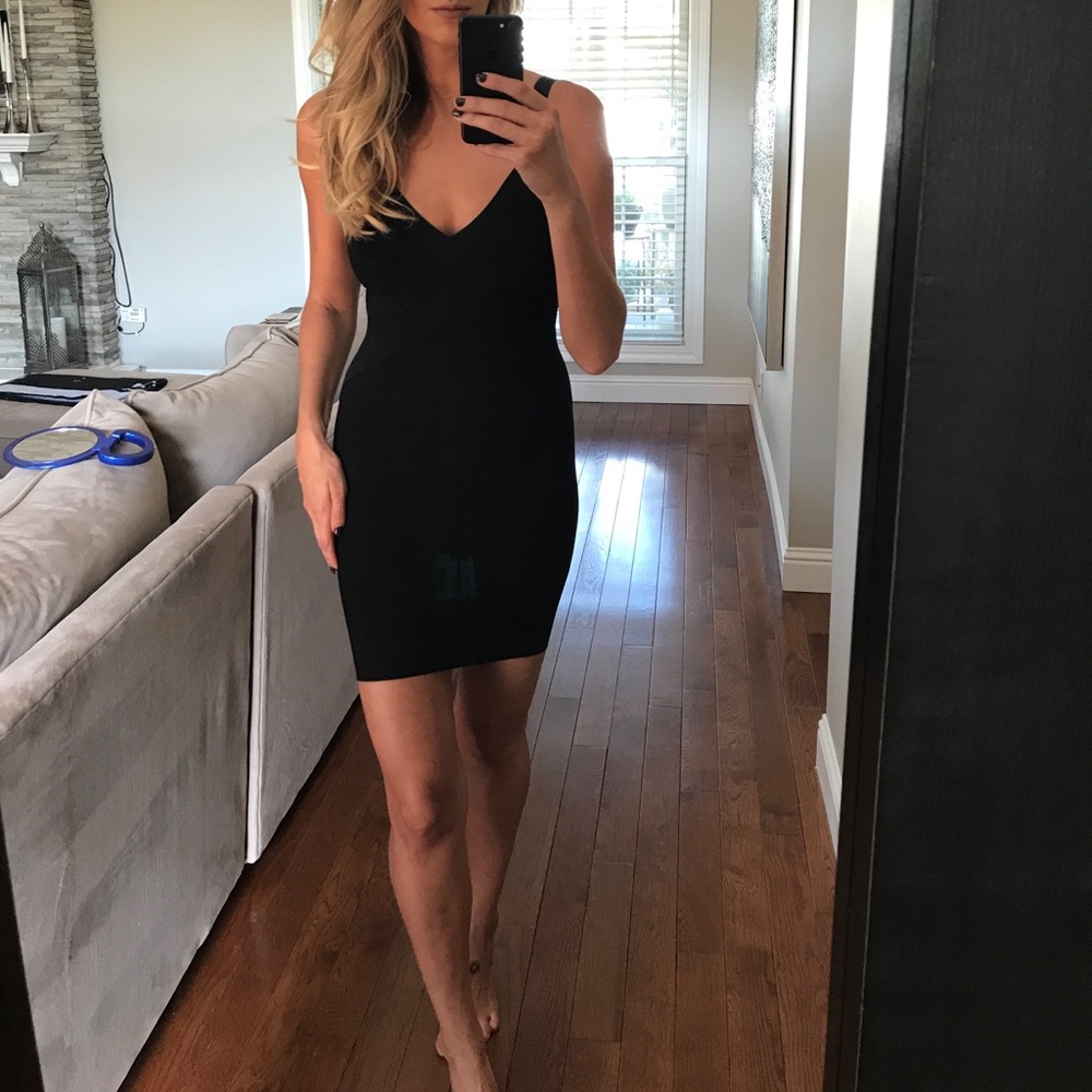 BCBG black bodycon