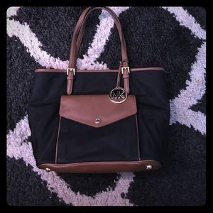 Black, Brown and Gold Michael Kors Purse
